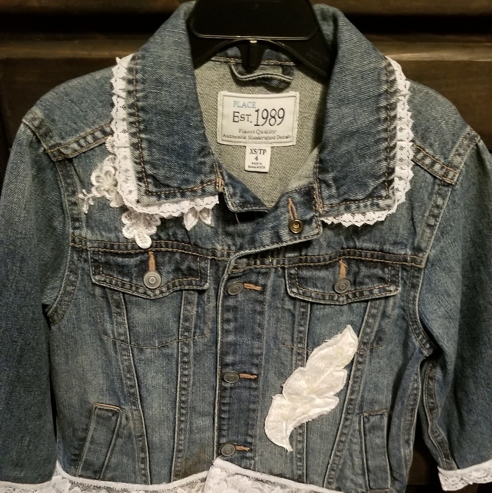 Upscaled denim jacket